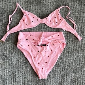 Beach Riot Heart Bikini